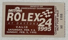 PAUL NEWMAN OLDEST DRIVER TO WIN (GTS 1 Class) - 1995 Daytona 24hr Race Pass