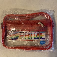 Indiana Fever Pride Rainbow  Fanny Pack/Bag . Clear. Stadium Ready NEW