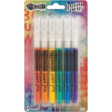 Ranger DYD53408 Dyan Reaveley's Dylusions Paint Pens 6/Pkg-Basics