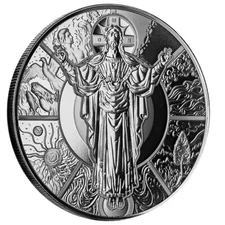 2024 5 oz Silver Coin - Jesus The Creator .999 Silver Coin (BU) #A723