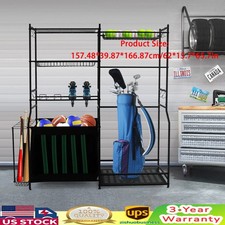 Sports Equipment Ball Storage Rack Garage Organizer Sport Gear Toy Storage