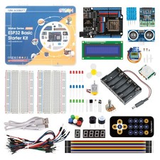 ACEBOTT ESP32 Starter Kit 29pcs, Coding Electronics Kit with Tutorials  Proj...