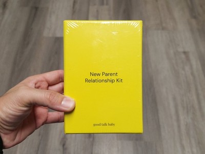 New Parent Relationship Kit: 260 Conversation & Activity Cards (Good Talk Baby)