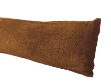 Extra Soft Body Pillow Cover, Sherpa / Microplush Material, 20x54 Inches, Zipper