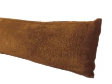 Extra Soft Body Pillow Cover, Sherpa / Microplush Material, 20x54 Inches, Zipper