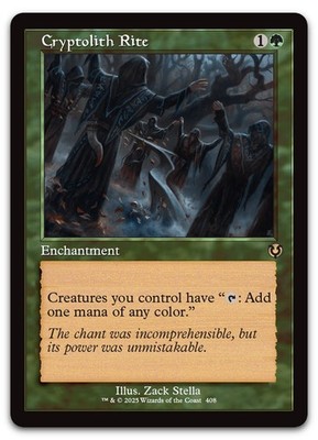Cryptolith Rite (Retro Frame) #408 (NM) Innistrad Remastered INR Magic MTG
