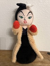 Cruella De Ville Villain Disney Character 11  Stuffed Plush Soft Toy
