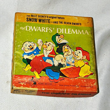 Walt Disney Home Movies Snow White The Dwarfs' Dilemma 8 mm film