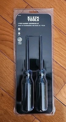 Klein Tools Blackout 2-Pack Screwdriver Set 