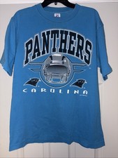 Vintage 1995 Carolina Panthers Premier Season T-Shirt Mens Large NFL