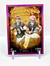 Joe Burrow/Ja’Marr Chase Panini Phoenix Treasured Tandem Pink /80 Bengals#TT-CIN