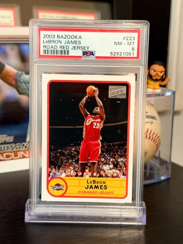 2003 LeBron James [Road Red Jersey] #223