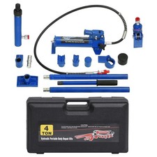 4 Ton Porta Power Kit Porta Power Hydraulic Kit With 4.6 Ft Oil Hose Auto B...