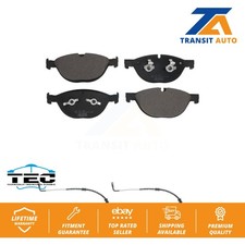 Front Ceramic Brake Pads & Wear Sensor Kit For Jaguar XF XJ XKR XFR F-Type XKR-S