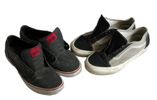 Vintage 1990s VANS Shoes Made In Vietnam Mens Sz 9 AS-IS Model 721356 500714