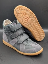 USED Maison Margiela GAT High Triple Strap EU 39.5 (US 6.5 M) Black/Black