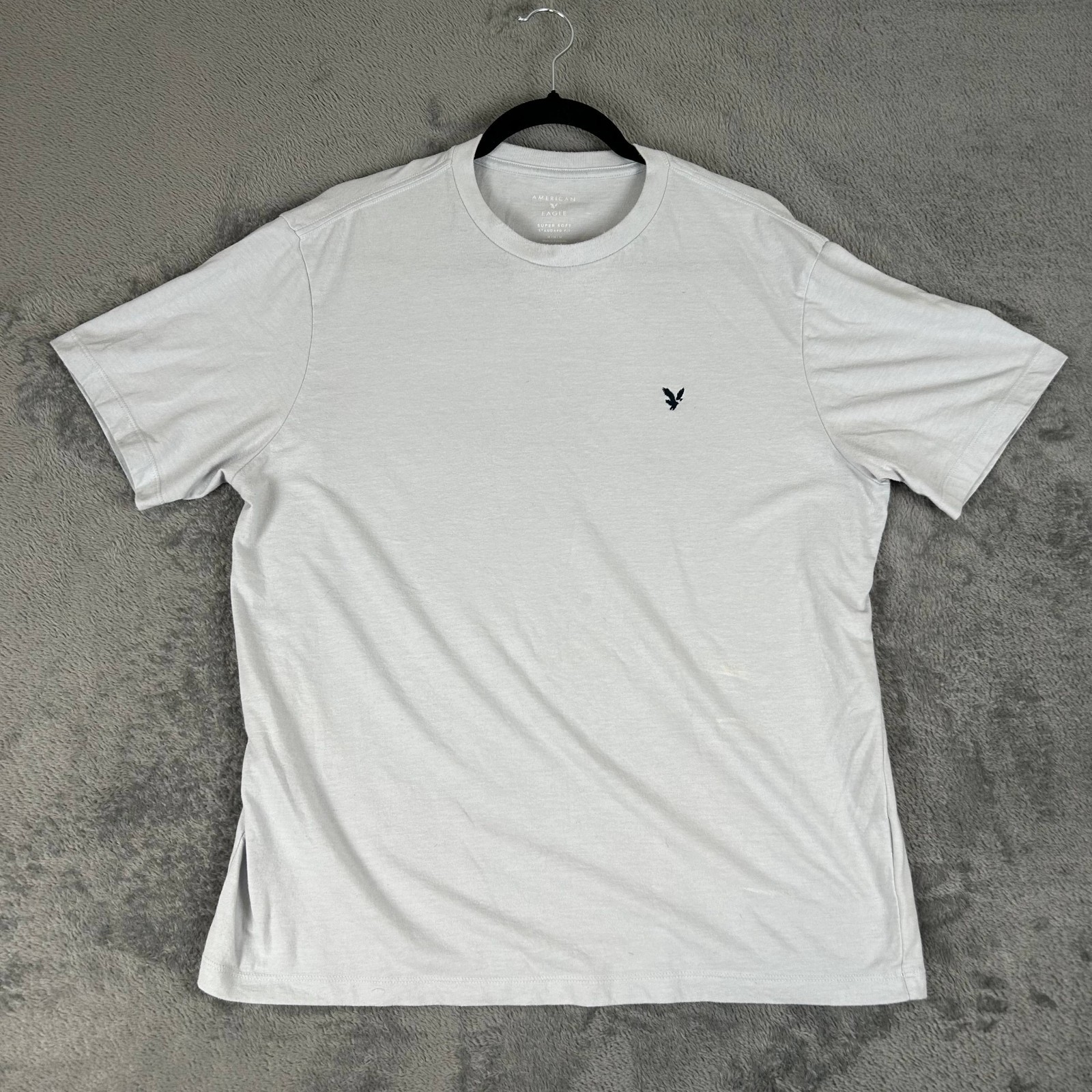 American Eagle Men’s Super Soft Standard Fit T-shirt White Size M