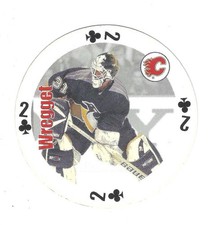 Ken Wregget 1998-99 Bicycle NHL Hockey Aces Goalies Disc #2 Clubs