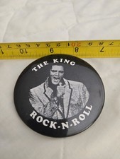 Vintage "The King of Rock.N.Roll Pinback