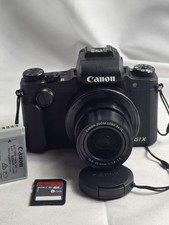 Canon PowerShot G1 X Mark III 24.2 MP Digital Camera - Black - Mint With SD Card