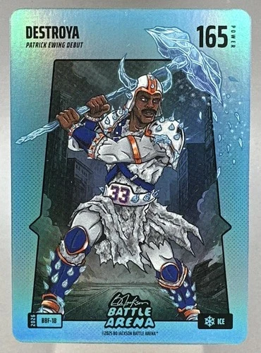 2026 Bo Jackson Battle Arena Destroya Patrick Ewing Blue Ice 165