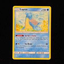Lapras 56/214 SM - Lost Thunder Rare Pokemon TCG