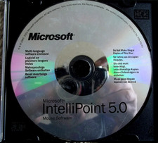 Microsoft IntelliPoint 5.0 Mouse Software PC CD-Rom Driver, 2003 Disc Only