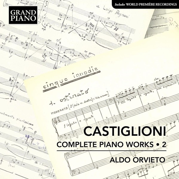 Audio Cd - Niccolo' Castiglioni - Complete Piano Works Vol.2 - Grand Piano -D--image