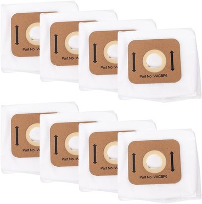 8 Pack Replacement Atrix Vacuum Bags Backpack Vac 8 Quart Replace Part VACBP1