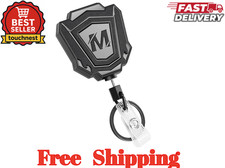 1 Pack Heavy Duty Retractable Keychain with Belt Clip Retractable 31.5  Steel Co