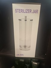 Glass Sterilizer Container for Nail, Beauty Salon and Barber shop
