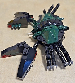 Retired Lego 7774 Aqua Raiders Crab Crusher 1 Figure Partial Set NO Manual Box