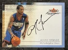 Allen Iverson 2000-01 Fleer Tradition Autographics #ALIV On Card Auto 76ers