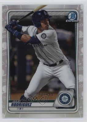 2020 Bowman Chrome Prospects Refractor 243/499 Julio Rodriguez #BCP-19 8rw