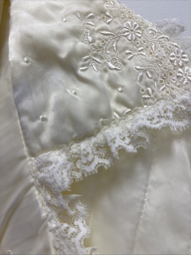 Vintage Barbizon Satin Serene Womens Small Quilted Robe - Picture 2 of 7