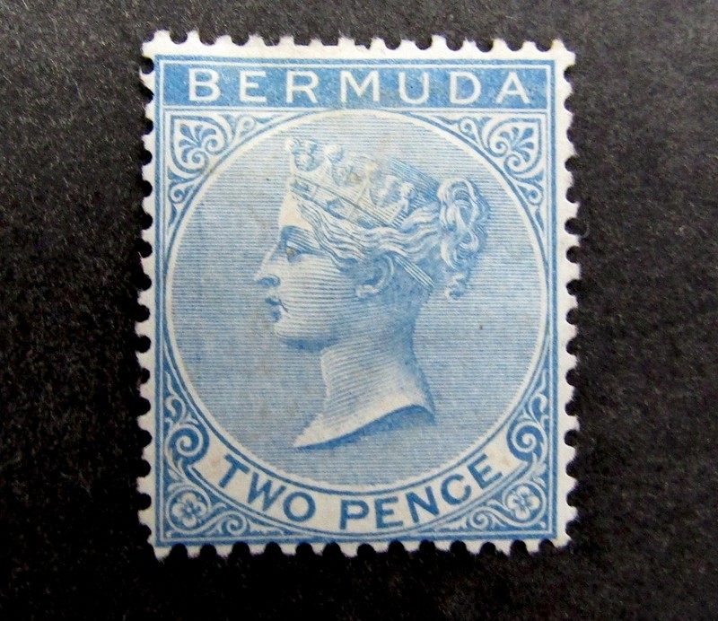 nystamps British Bermuda Stamp # 2 Mint OG H £570 L10y1598