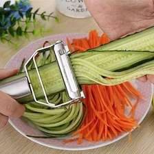 1pc Stainless Steel Vegetable Peeler - Sharp & Durable Kitchen Tool - NEW