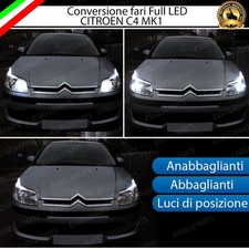 CONVERSIONE FARI FULL LED CITROEN C4 I 14400 LUMEN LED CANBUS BIANCO