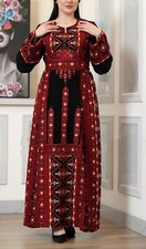 Dress Professional design Embroidery Thob Old Palestine custom dress Heritage