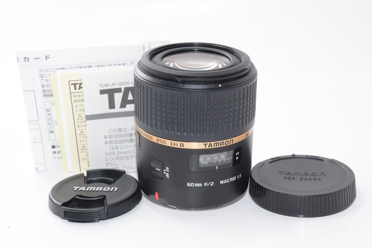 その他 TAMRON SP AF60F2 DI2 MACRO(G005N) SP AF 60mm F/2 Di II LD [IF] MACRO 1:1 (Model G005) | Videos