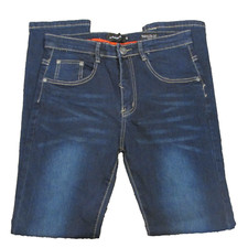 N-Amsterdam Skinny Fit Jeans Youth Boys Size 16 Blue Denim Comfort Stretch Pants