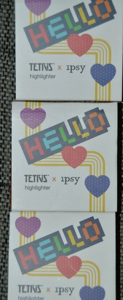 3X NUEVO TETRIS X Iluminador TETRIS LIFE Tamaño de Viaje 0.13 OZ / 3.8 g  Foto 3 de 4