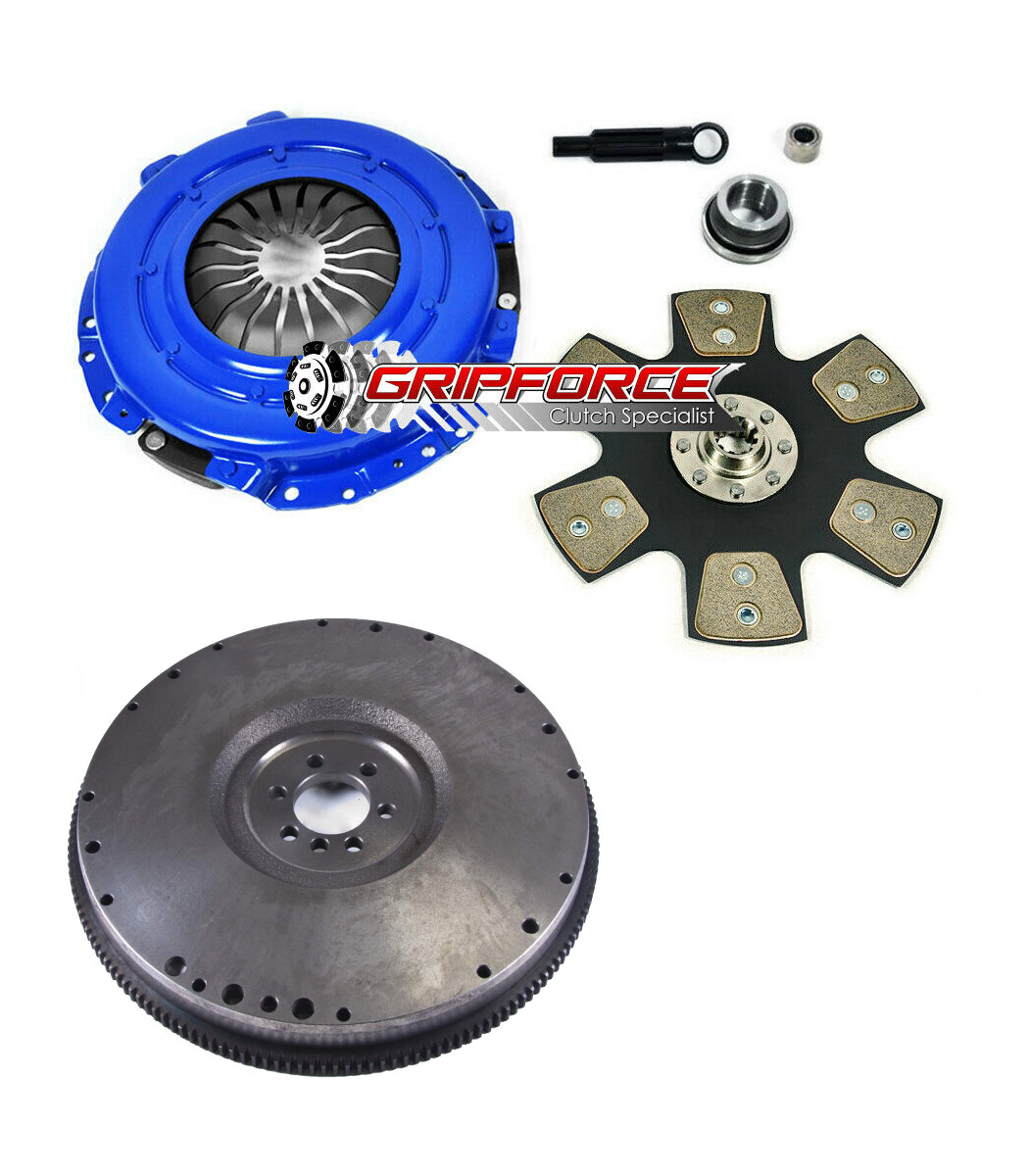 EFT Stage 4 Performance Clutch Kit For Chevy/GMC 5.7L - 6-Puck Copper Ceramic, Includes Flywheel (12" Clutch)