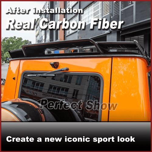 Fit for Mercedes Benz W463 G550 G63 2019 Real Carbon Rear Trunk Spoiler Wing - Picture 3 of 13