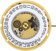 ETA 955.412 Date at 3 and 3 Hands Watch Movement Quartz