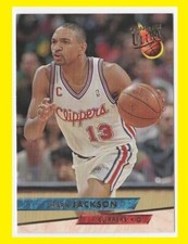 Fleer Ultra 1993-94 NBA Basketball Card #87 Mark Jackson Los Angeles Clippers