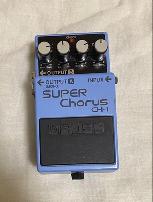 BOSS CH-1 Super Chorus Pedal Vintage Effect with Manual