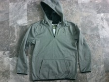 jacket Hoodie OLD NAVY Active G0-DRY sweatshirt gray youth x- large 14-16 