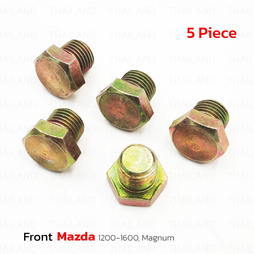 For Mazda 1200 1600 Magnum B2000 B2500 1987 - 93 Engine Oil Drain Plug Nut Foto 4 de 4