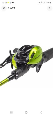 Bedlam Baitcaster Rod and Reel Combo 7 Feet - Premium Right Handed Baitcaster...